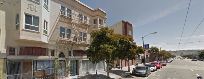 基金會所在的舊金山 Mission Street 街景